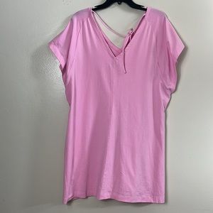 Free Assembly pink mini dress women’s size XXL